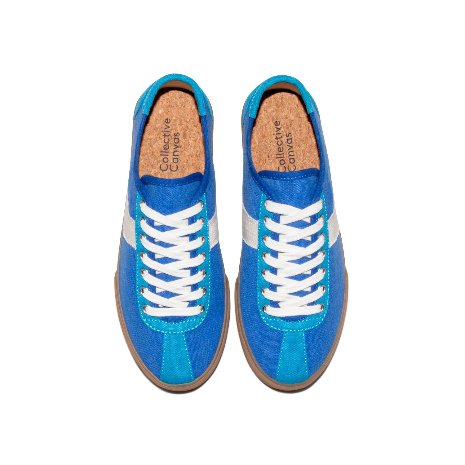 adidas gazelle silver green womens Looper Hemp Blue – Collective Canvas