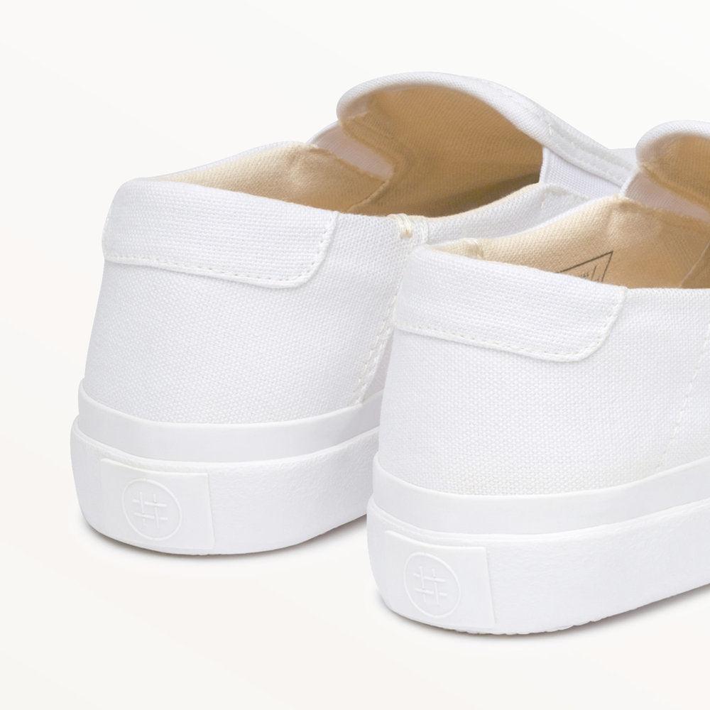 Slip-On White - Imperfects - Collective Canvas