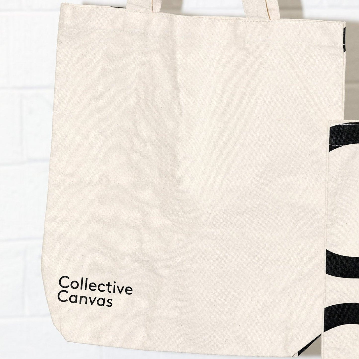 Organic Cotton 'Big Logo' Tote Bag - Collective Canvas