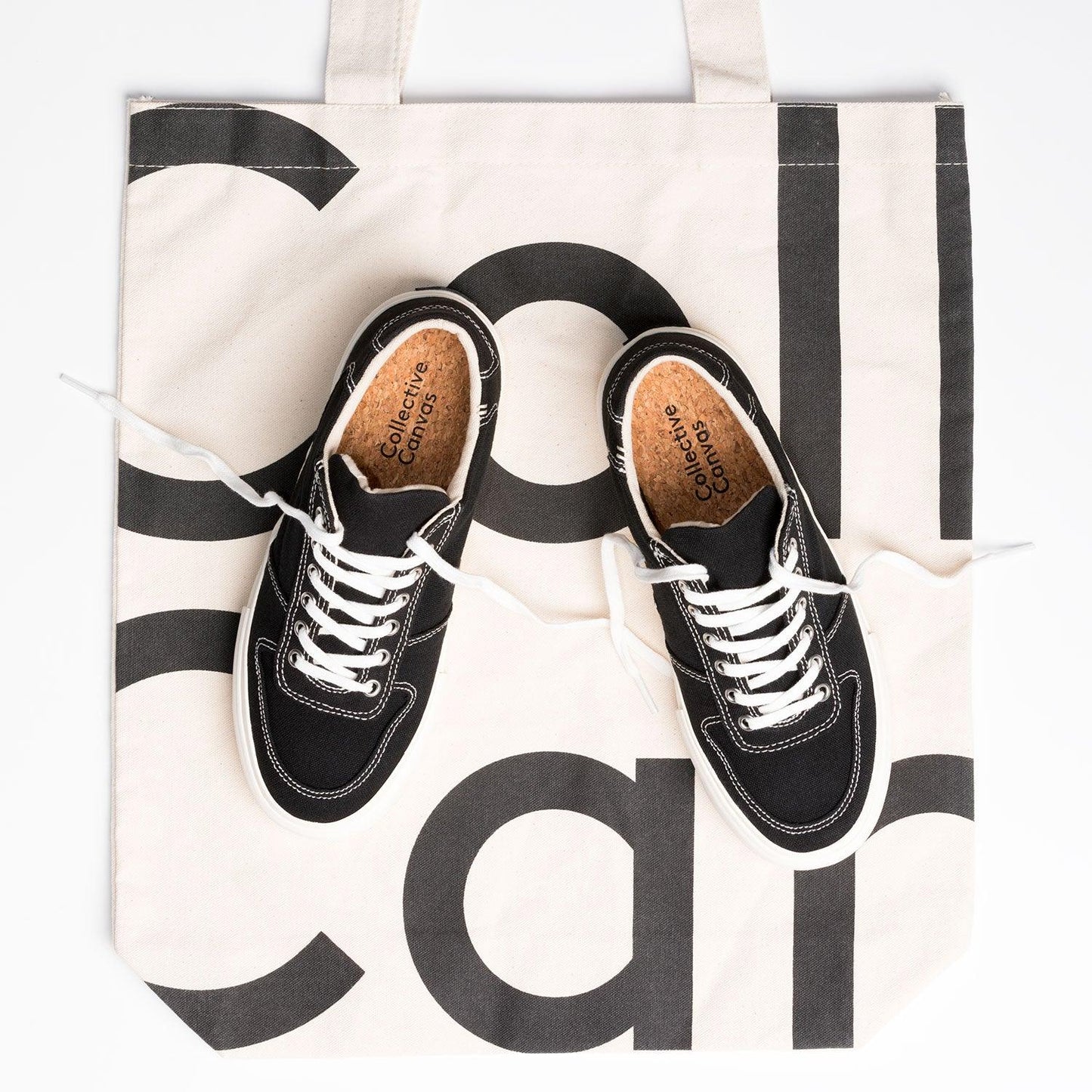 Organic Cotton 'Big Logo' Tote Bag - Collective Canvas