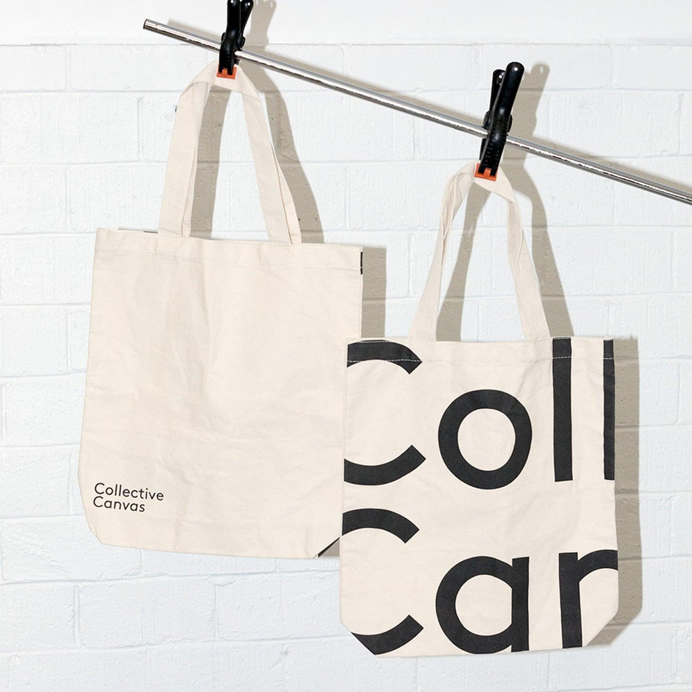 Organic Cotton 'Big Logo' Tote Bag - Collective Canvas