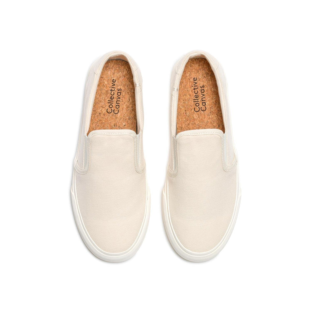 Slip-On Natural - Collective Canvas