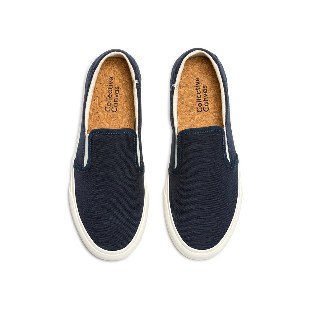 Slip-On Navy - Collective Canvas