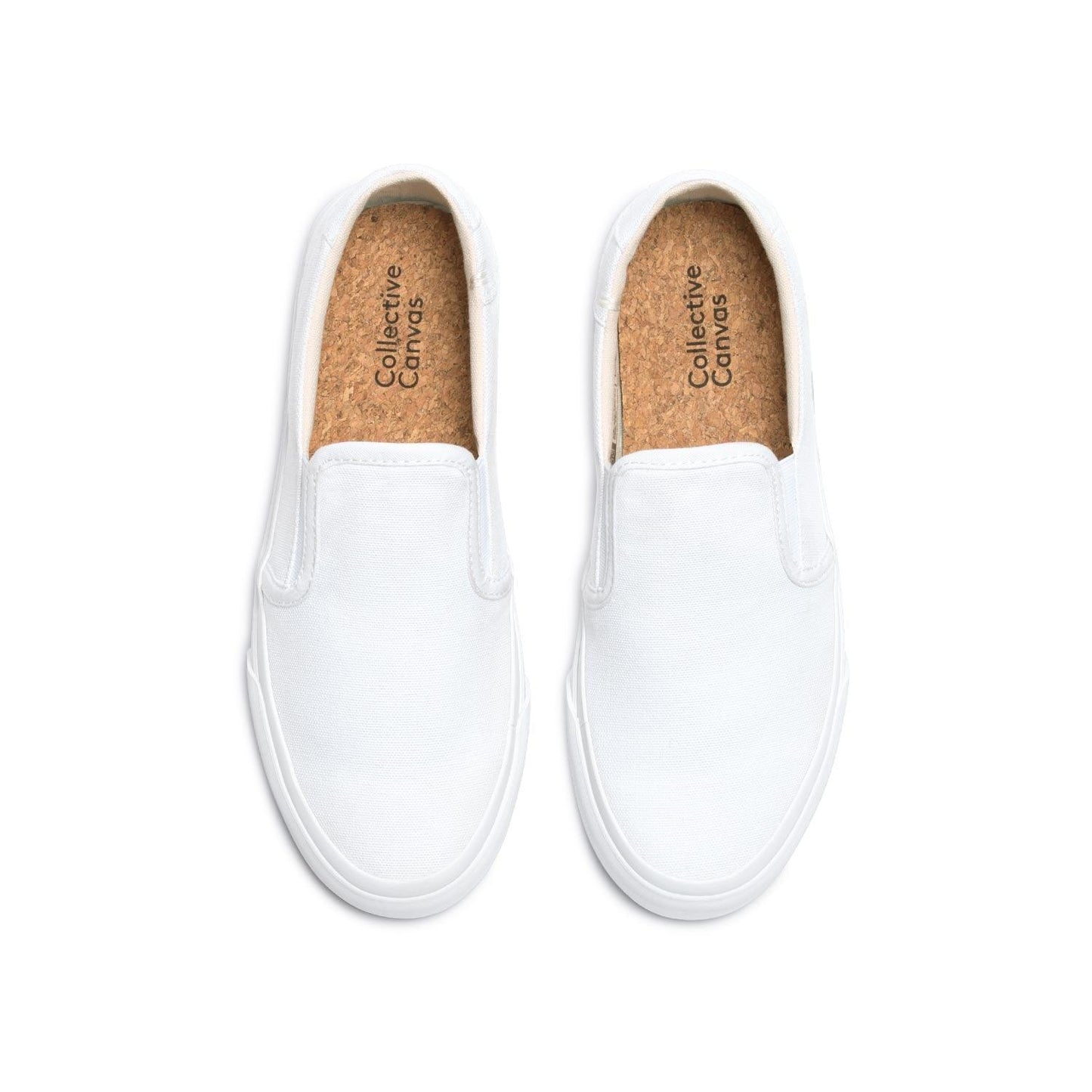Slip-On White - Imperfects - Collective Canvas